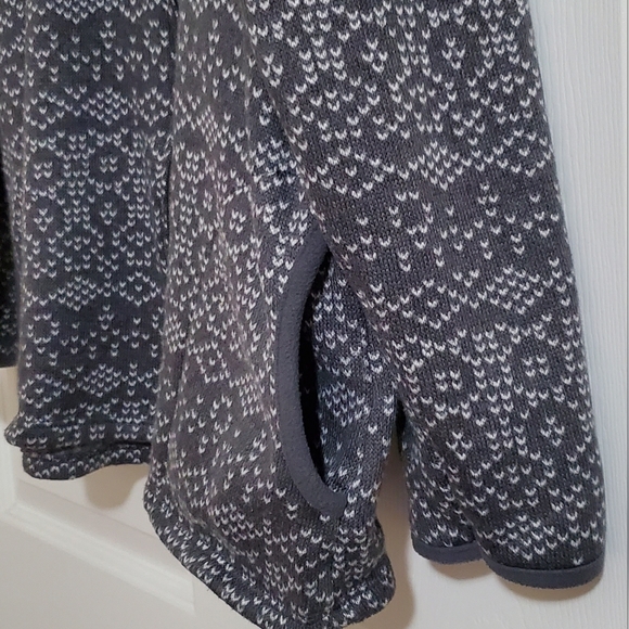 Stan Herman Nordic print Knitted Sweater / Cardigan Gray Size L - Picture 4 of 8